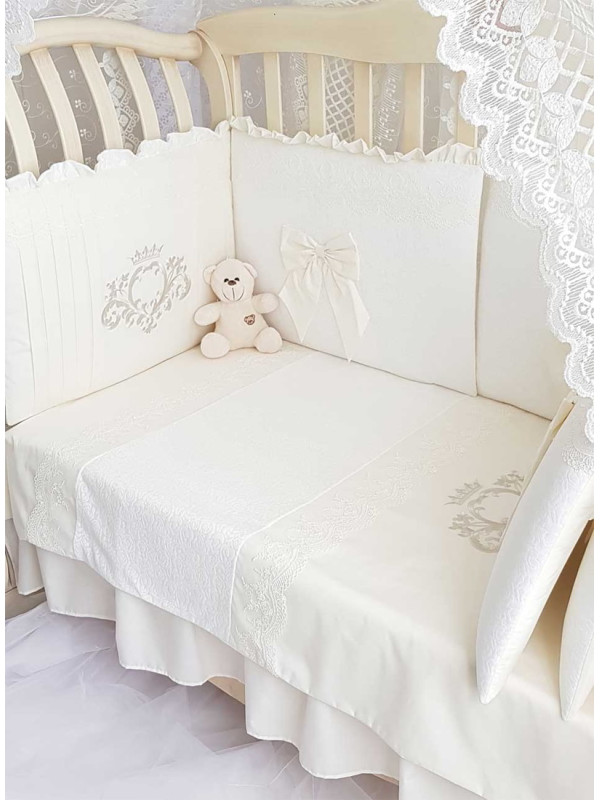 Комплект в кроватку Софт Madrid light крем