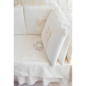 Комплект в кроватку Софт Madrid light крем