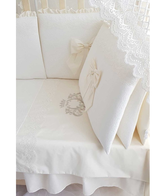 Комплект в кроватку Софт Madrid light крем