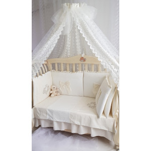 Комплект в кроватку Софт Madrid light крем