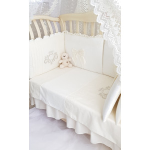 Комплект в кроватку Софт Madrid light крем