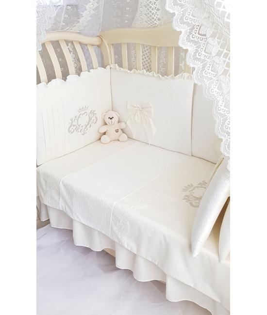 Комплект в кроватку Софт Madrid light крем