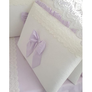 Комплект в кроватку Софт Madrid light сирень