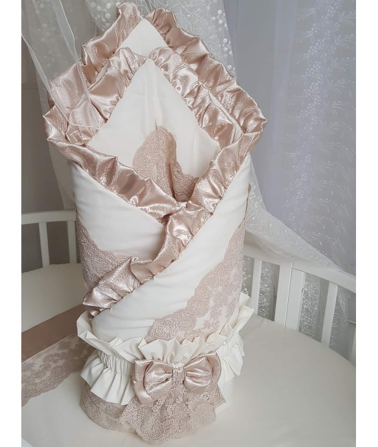 Конверт на выписку Margaret бежевый