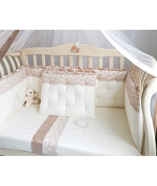 Комплект в кроватку Софт Margaret какао