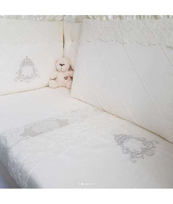 Комплект в кроватку Софт Margaret молоко