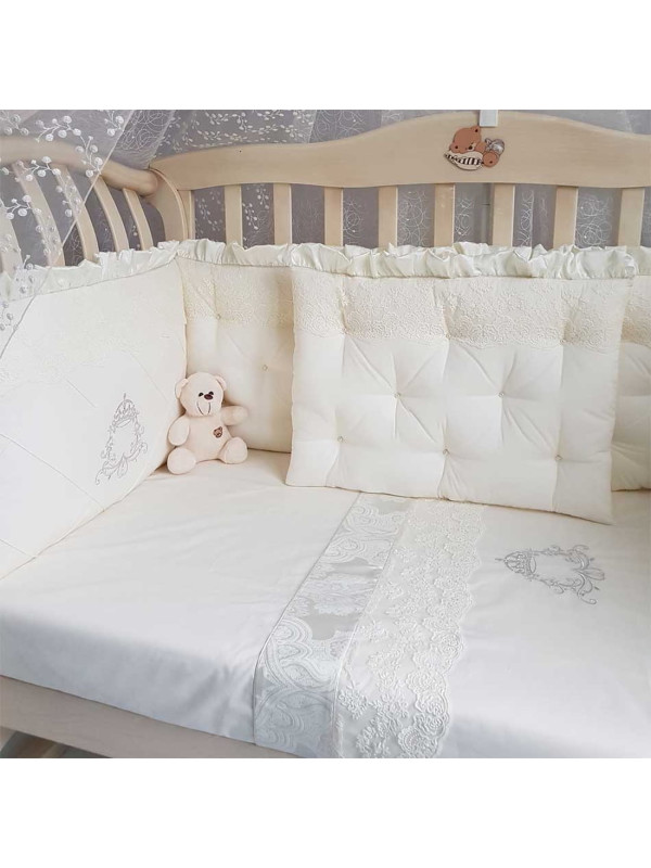 Комплект в кроватку Софт Margaret молоко