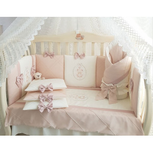Комплект в кроватку Софт Mary персик