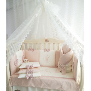 Комплект в кроватку Софт Mary персик