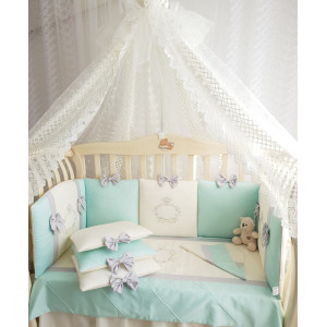 Комплект в кроватку Софт Mary ментол