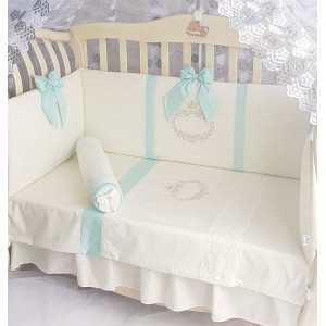 Комплект в кроватку Софт Milana ментол