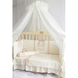Комплект в кроватку Софт Milana персик