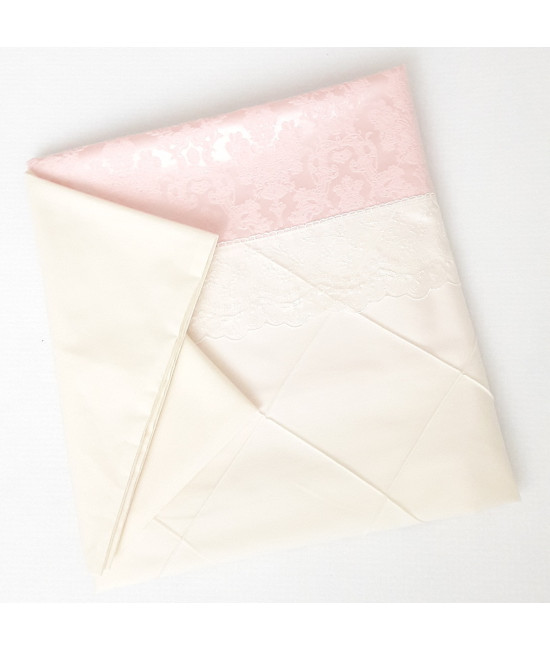 Комплект в кроватку Софт Мягкое облако розовый