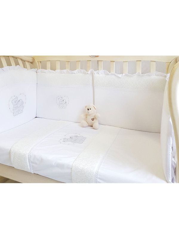 Комплект в кроватку Нуволла белый