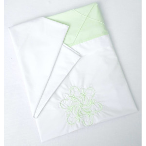 Комплект в кроватку Софт Odelis салатовый