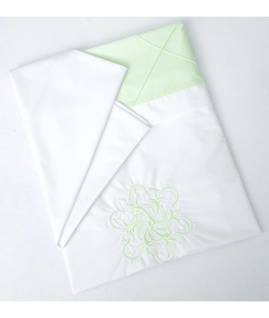 Комплект в кроватку Софт Odelis салатовый