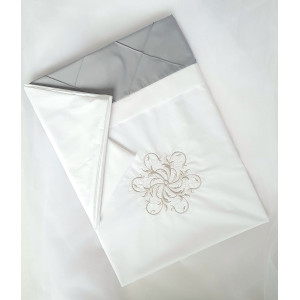 Комплект в кроватку Софт Odelis серый