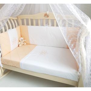 Комплект в кроватку Софт Odelis персик