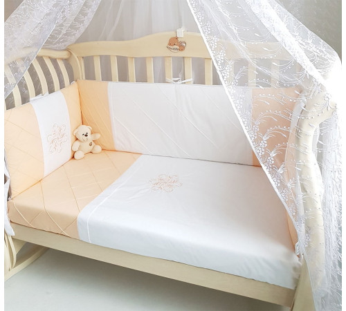 Комплект в кроватку Софт Odelis персик