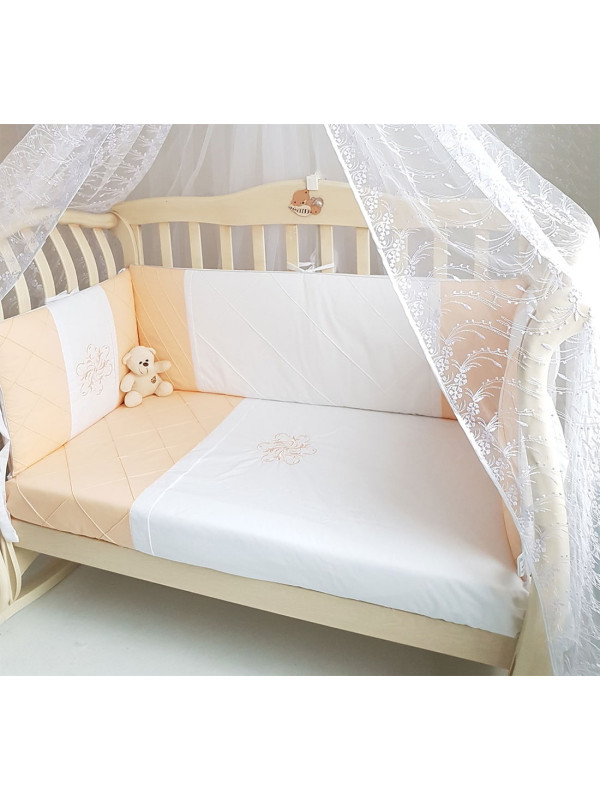 Комплект в кроватку Софт Odelis персик
