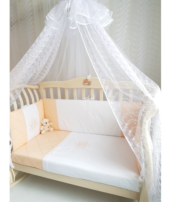 Комплект в кроватку Софт Odelis персик