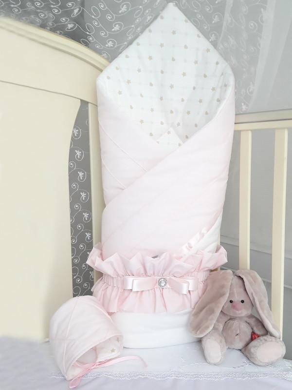 Конверт Plisse розовый