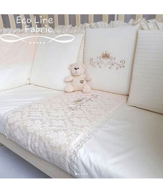 Комплект в кроватку Софт Сочная пудра бежевый