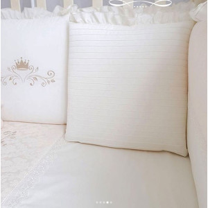 Комплект в кроватку Софт Сочная пудра бежевый