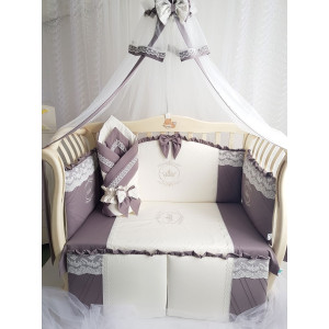 Комплект в кроватку Софт Solar какао