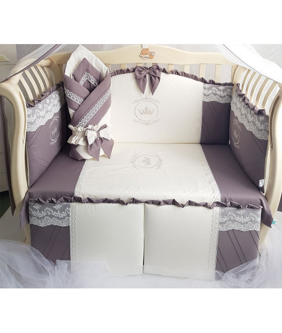 Комплект в кроватку Софт Solar какао