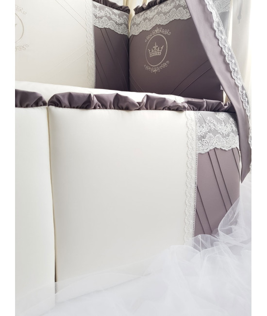 Комплект в кроватку Софт Solar какао