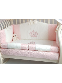 Комплект в кроватку Софт Sophie розовый