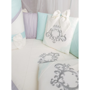 Универсальный комплект в кроватку Stella ментол