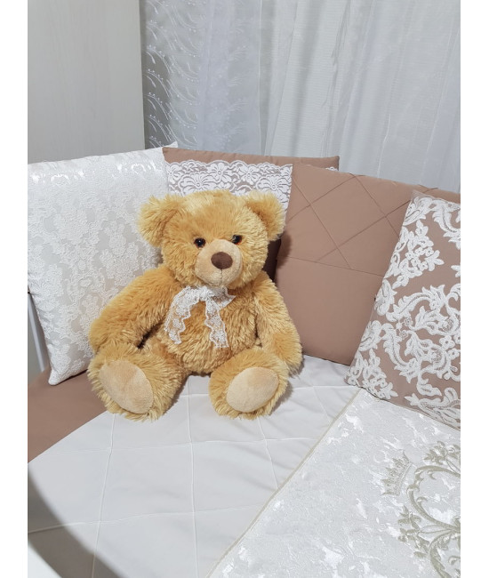 Универсальный комплект в кроватку Vinsent какао