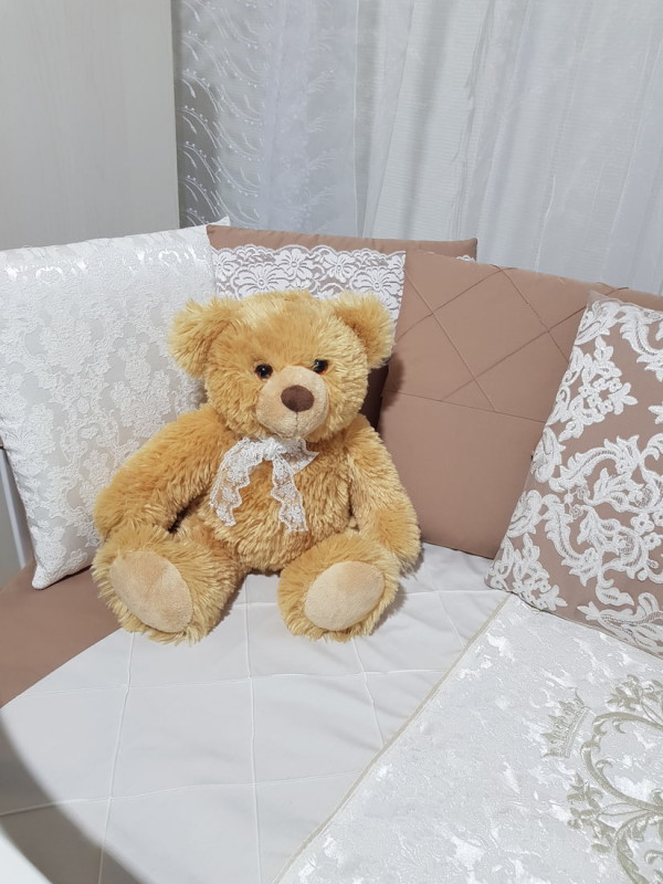 Универсальный комплект в кроватку Vinsent какао