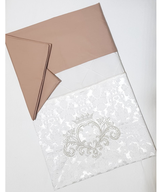 Универсальный комплект в кроватку Vinsent какао