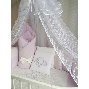 Универсальный комплект в кроватку Vinsent сирень