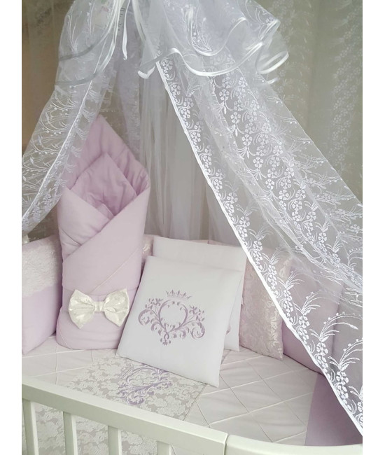 Универсальный комплект в кроватку Vinsent сирень