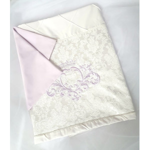 Комплект в круглую кроватку Vinsent сирень