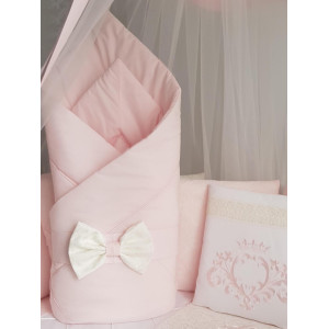 Универсальный комплект в кроватку Vinsent розовый