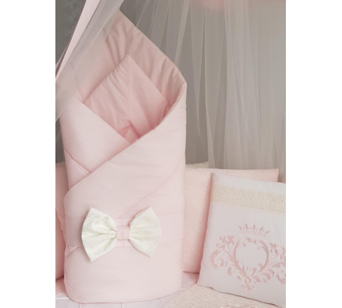 Универсальный комплект в кроватку Vinsent розовый