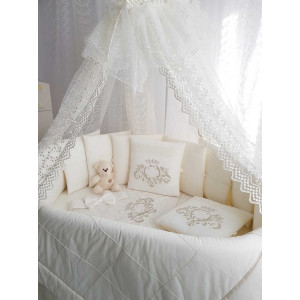 Комплект в круглую кроватку Vinsent бежевый