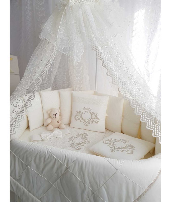 Комплект в круглую кроватку Vinsent бежевый