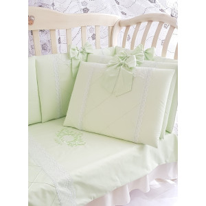 Комплект в кроватку Софт Нежная зефирка салатовый