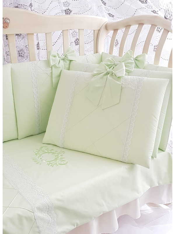 Комплект в кроватку Софт Нежная зефирка салатовый