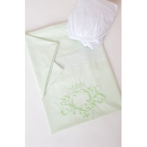 Комплект в кроватку Софт Нежная зефирка салатовый