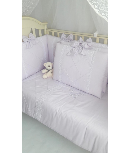 Комплект в кроватку Софт Нежная зефирка сирень