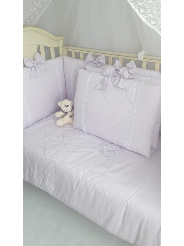 Комплект в кроватку Софт Нежная зефирка сирень