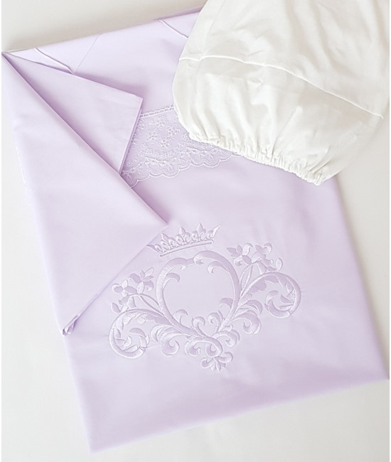 Комплект в кроватку Софт Нежная зефирка сирень