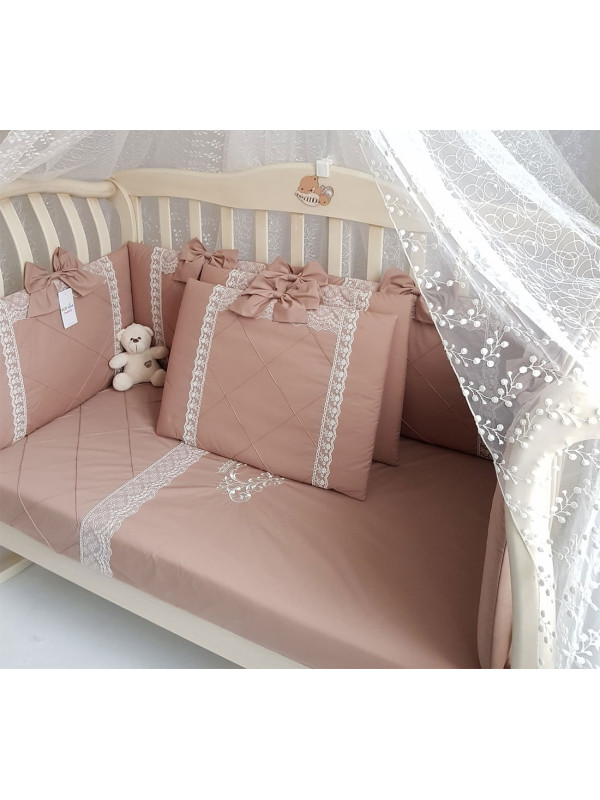Комплект в кроватку Софт Нежная зефирка какао